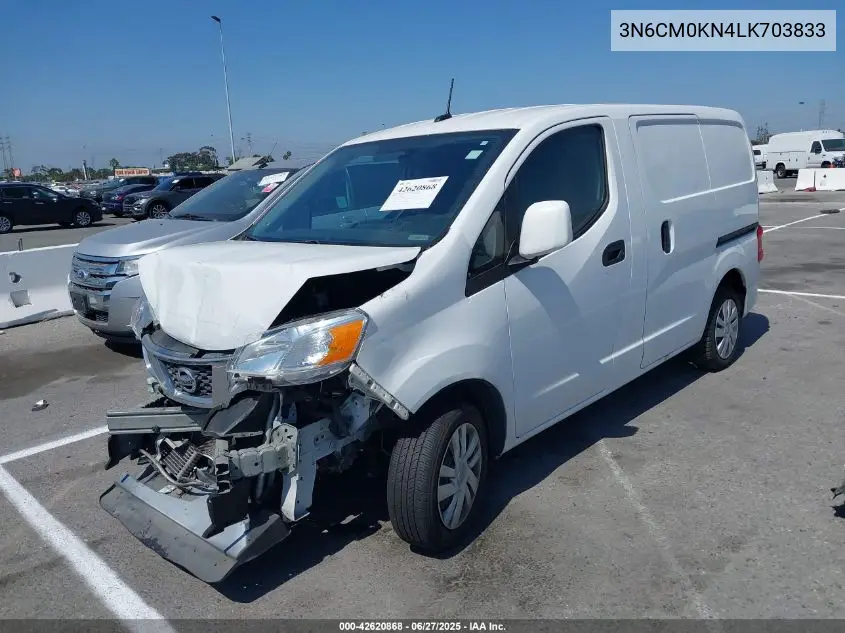 2020 Nissan Nv200 Compact Cargo Sv VIN: 3N6CM0KN4LK703833 Lot: 42620868