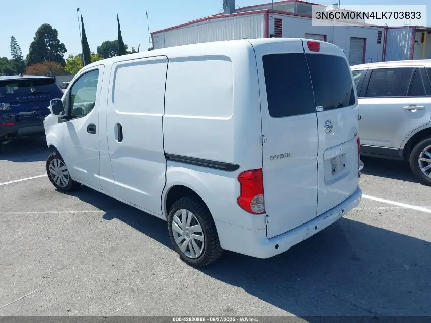 2020 Nissan Nv200 Compact Cargo Sv VIN: 3N6CM0KN4LK703833 Lot: 42620868