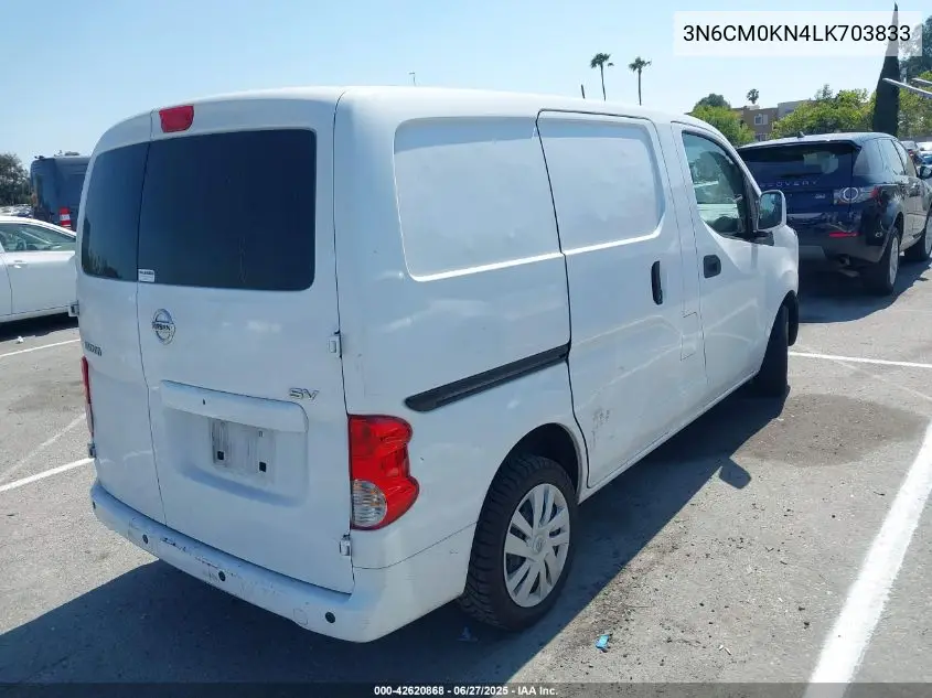 2020 Nissan Nv200 Compact Cargo Sv VIN: 3N6CM0KN4LK703833 Lot: 42620868