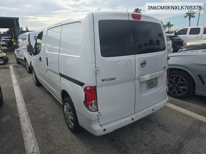 2020 Nissan Nv200 2.5S/2.5Sv VIN: 3N6CM0KNXLK705375 Lot: 42730600