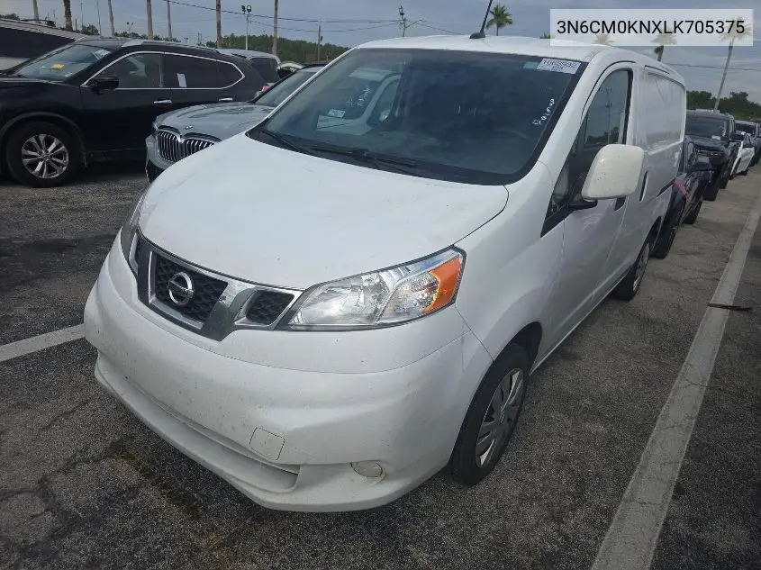 2020 Nissan Nv200 2.5S/2.5Sv VIN: 3N6CM0KNXLK705375 Lot: 42730600