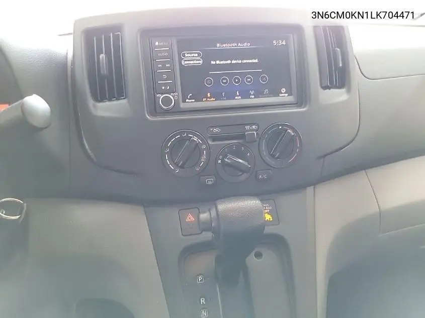 2020 Nissan Nv200 2.5S/2.5Sv VIN: 3N6CM0KN1LK704471 Lot: 42748291