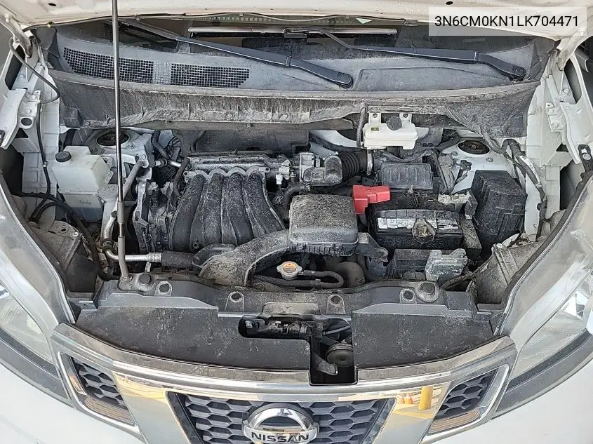 2020 Nissan Nv200 2.5S/2.5Sv VIN: 3N6CM0KN1LK704471 Lot: 42748291