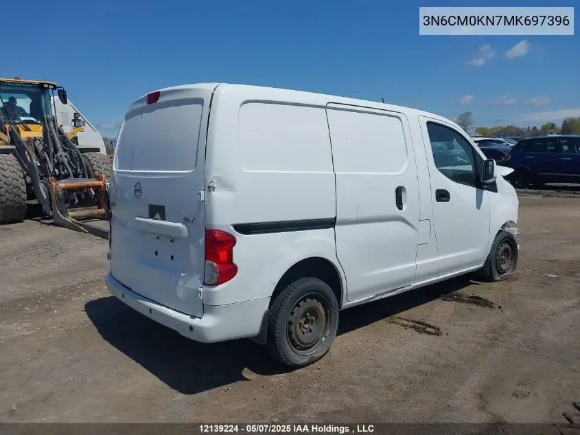 2021 Nissan Nv200 VIN: 3N6CM0KN7MK697396 Lot: 12139224
