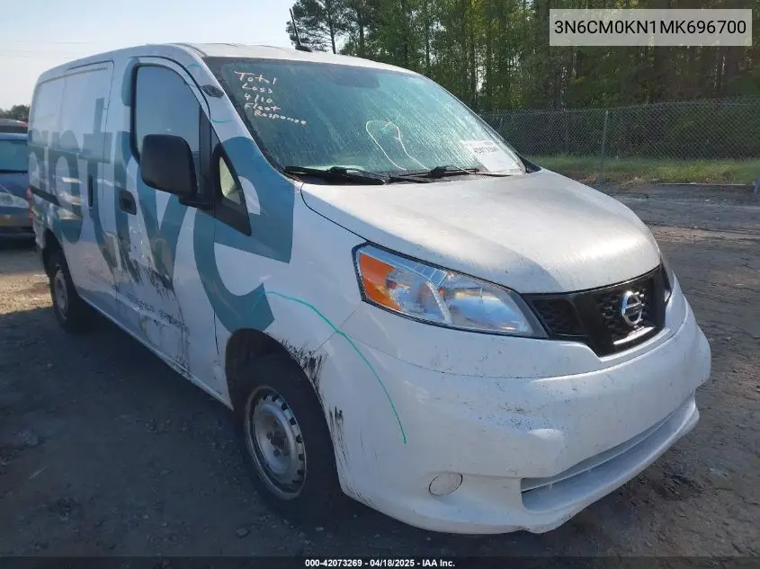 2021 Nissan Nv200 Cargo S Xtronic Cvt VIN: 3N6CM0KN1MK696700 Lot: 42073269