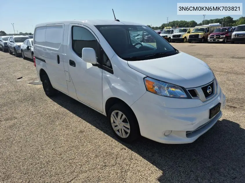 2021 Nissan Nv200 2.5S/2.5Sv VIN: 3N6CM0KN6MK703821 Lot: 42623793