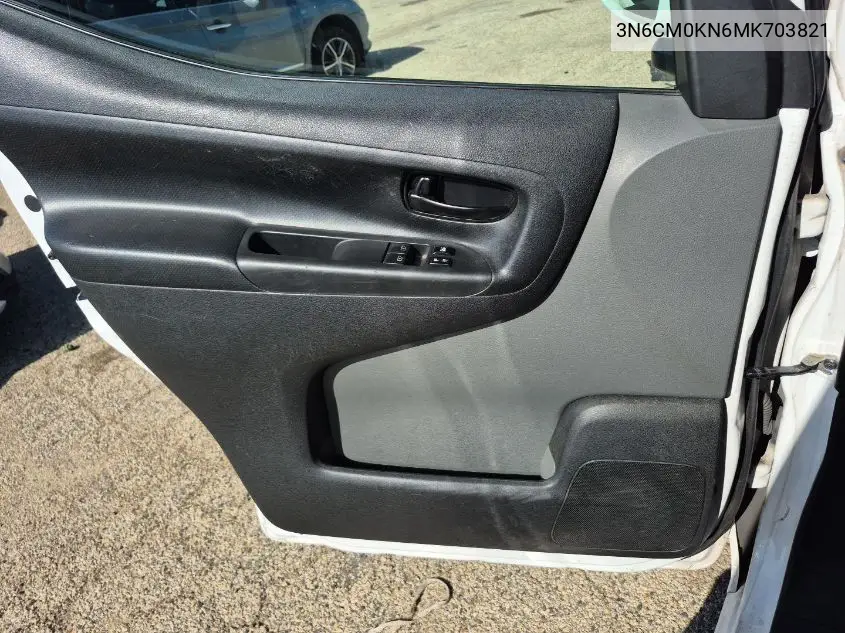 2021 Nissan Nv200 2.5S/2.5Sv VIN: 3N6CM0KN6MK703821 Lot: 42623793