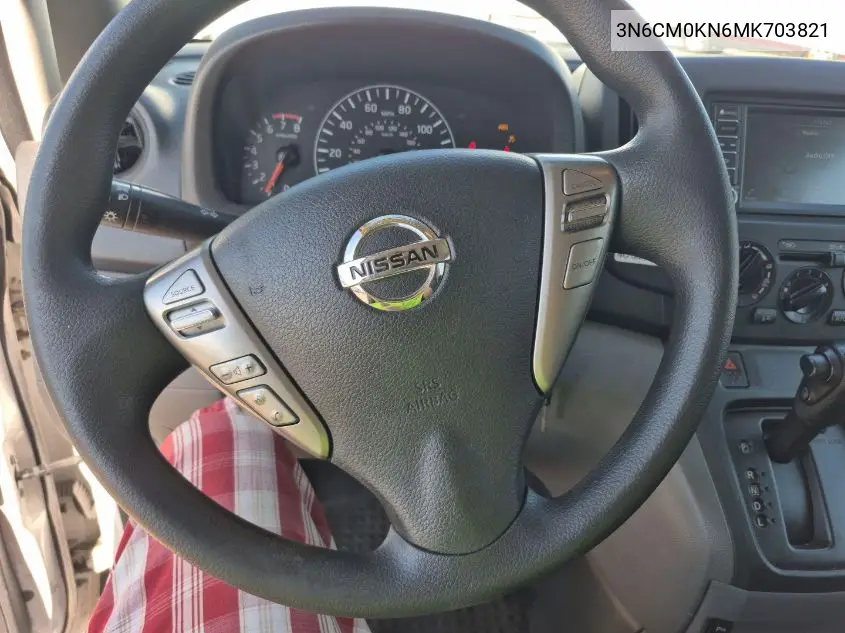 2021 Nissan Nv200 2.5S/2.5Sv VIN: 3N6CM0KN6MK703821 Lot: 42623793