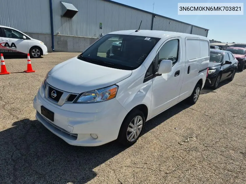 2021 Nissan Nv200 2.5S/2.5Sv VIN: 3N6CM0KN6MK703821 Lot: 42623793