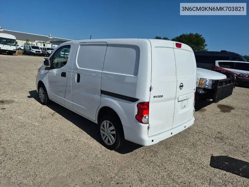 2021 Nissan Nv200 2.5S/2.5Sv VIN: 3N6CM0KN6MK703821 Lot: 42623793