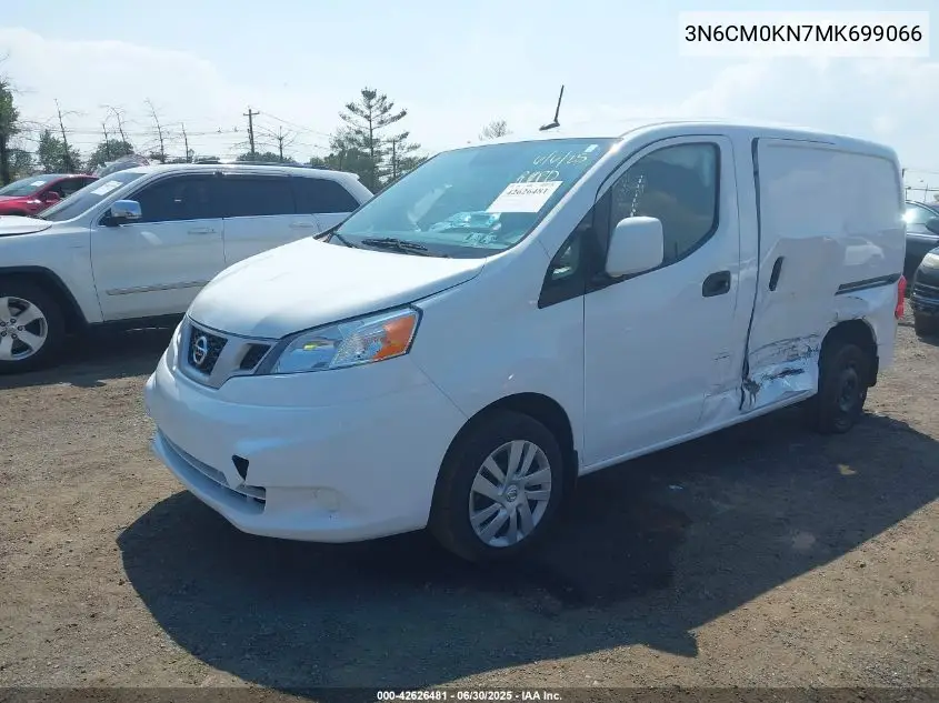 2021 Nissan Nv200 Cargo Sv Xtronic Cvt VIN: 3N6CM0KN7MK699066 Lot: 42626481