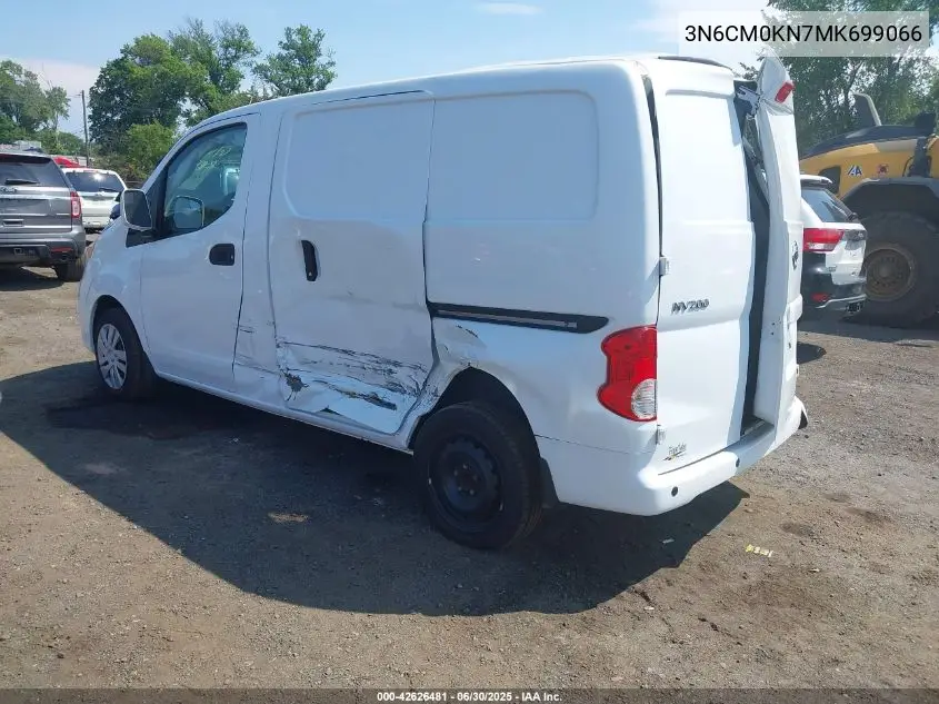 2021 Nissan Nv200 Cargo Sv Xtronic Cvt VIN: 3N6CM0KN7MK699066 Lot: 42626481