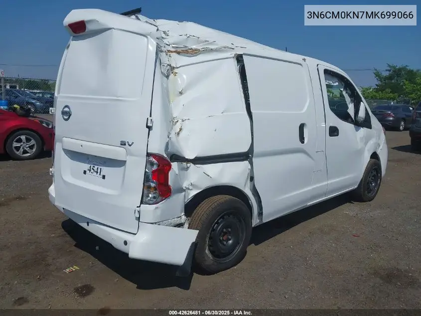 2021 Nissan Nv200 Cargo Sv Xtronic Cvt VIN: 3N6CM0KN7MK699066 Lot: 42626481