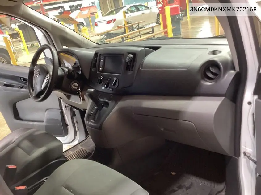 2021 Nissan Nv200 Cargo S Xtronic Cvt VIN: 3N6CM0KNXMK702168 Lot: 42631313