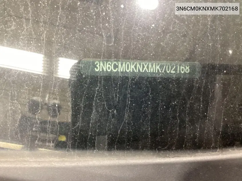 2021 Nissan Nv200 Cargo S Xtronic Cvt VIN: 3N6CM0KNXMK702168 Lot: 42631313