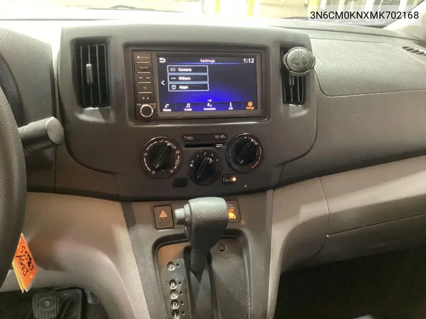 2021 Nissan Nv200 Cargo S Xtronic Cvt VIN: 3N6CM0KNXMK702168 Lot: 42631313