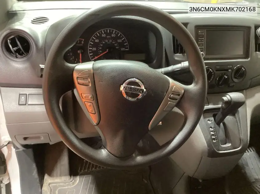 2021 Nissan Nv200 Cargo S Xtronic Cvt VIN: 3N6CM0KNXMK702168 Lot: 42631313