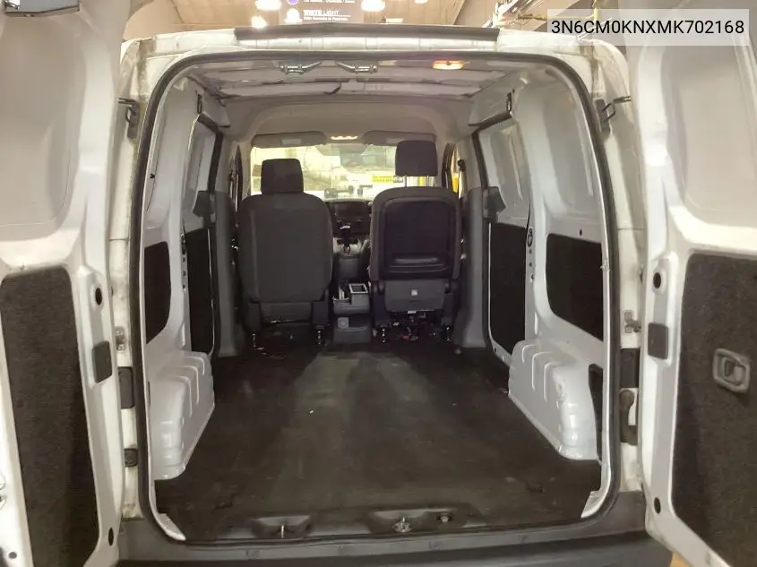 2021 Nissan Nv200 Cargo S Xtronic Cvt VIN: 3N6CM0KNXMK702168 Lot: 42631313