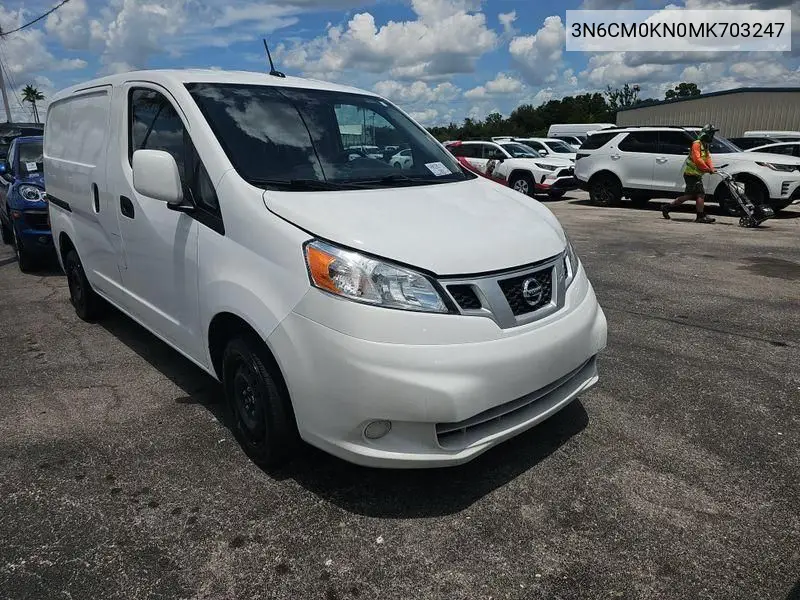 2021 Nissan Nv200 2.5S/2.5Sv VIN: 3N6CM0KN0MK703247 Lot: 42730687