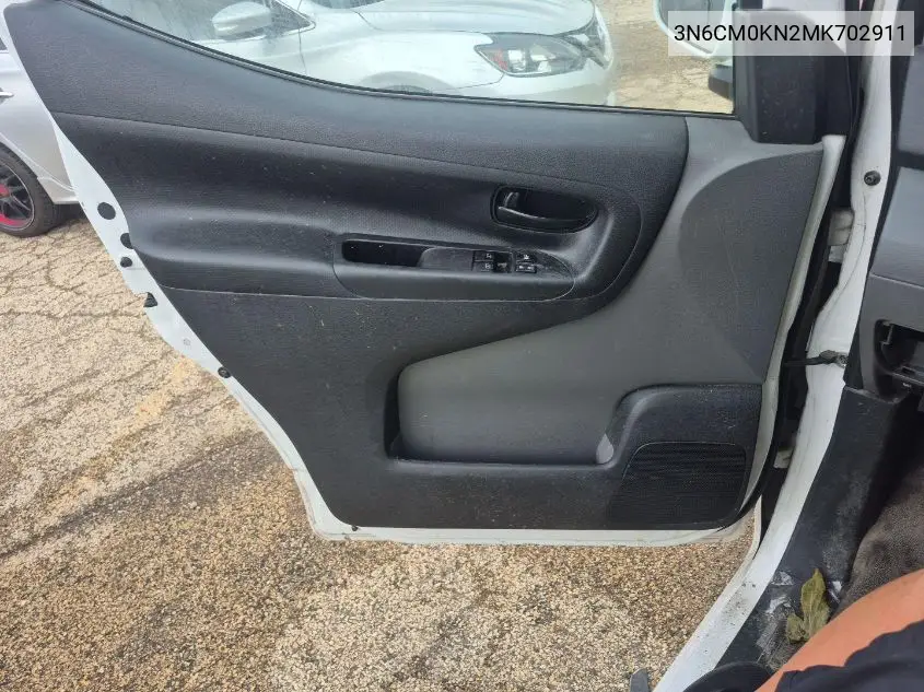 2021 Nissan Nv200 2.5S/2.5Sv VIN: 3N6CM0KN2MK702911 Lot: 42740856
