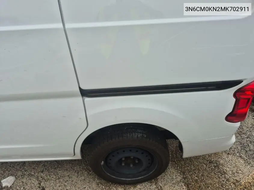 2021 Nissan Nv200 2.5S/2.5Sv VIN: 3N6CM0KN2MK702911 Lot: 42740856
