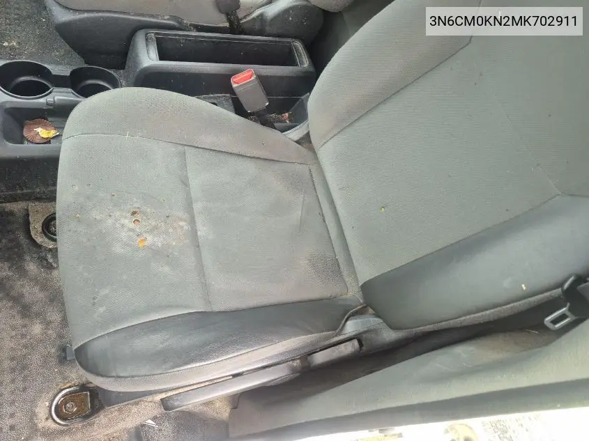 2021 Nissan Nv200 2.5S/2.5Sv VIN: 3N6CM0KN2MK702911 Lot: 42740856