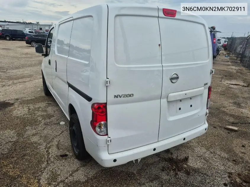 2021 Nissan Nv200 2.5S/2.5Sv VIN: 3N6CM0KN2MK702911 Lot: 42740856