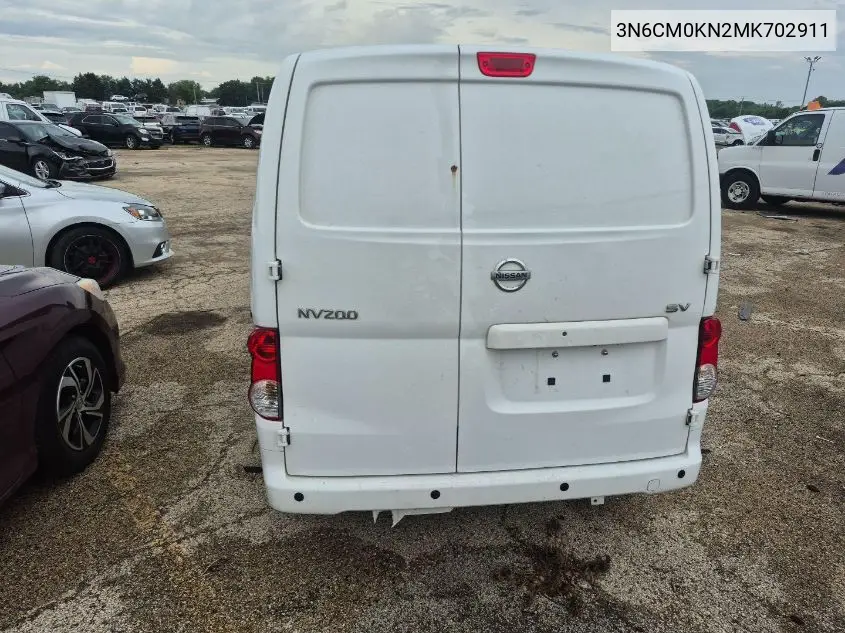 2021 Nissan Nv200 2.5S/2.5Sv VIN: 3N6CM0KN2MK702911 Lot: 42740856