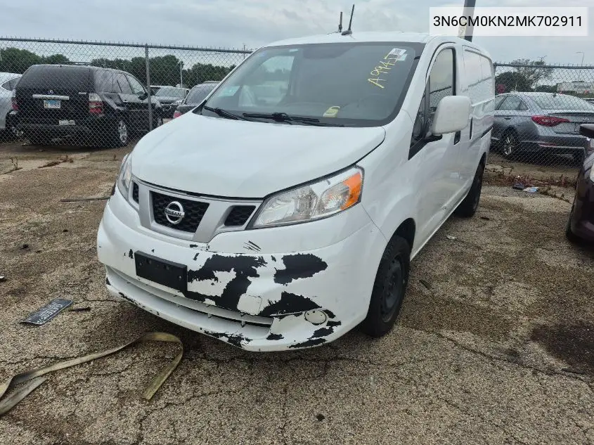 2021 Nissan Nv200 2.5S/2.5Sv VIN: 3N6CM0KN2MK702911 Lot: 42740856