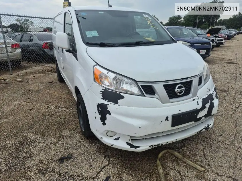 2021 Nissan Nv200 2.5S/2.5Sv VIN: 3N6CM0KN2MK702911 Lot: 42740856