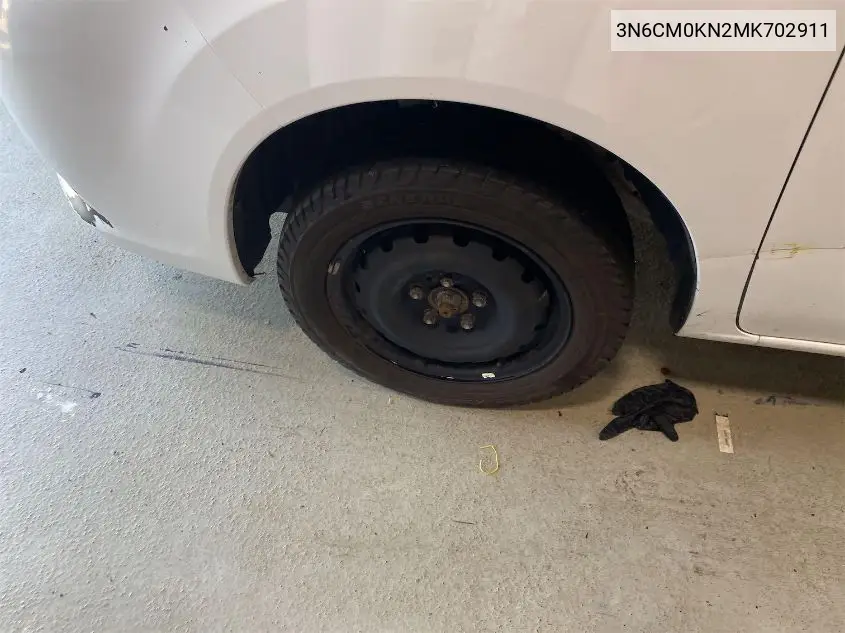 3N6CM0KN2MK702911 2021 Nissan Nv200 Cargo Sv Xtronic Cvt