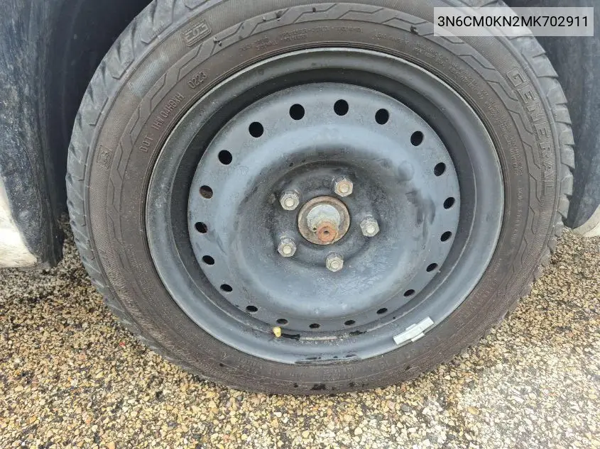 3N6CM0KN2MK702911 2021 Nissan Nv200 Cargo Sv Xtronic Cvt