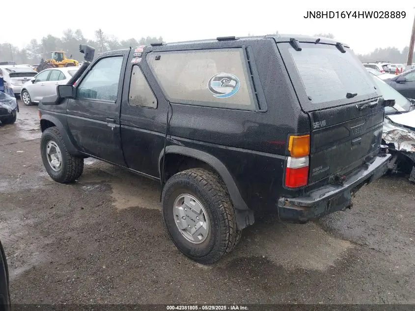 1987 Nissan Pathfinder VIN: JN8HD16Y4HW028889 Lot: 42381805