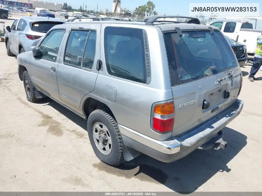 1998 Nissan Pathfinder Le/Se/Xe VIN: JN8AR05Y8WW283153 Lot: 42533721