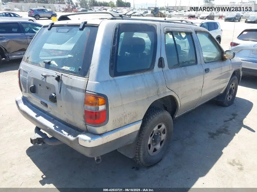 1998 Nissan Pathfinder Le/Se/Xe VIN: JN8AR05Y8WW283153 Lot: 42533721