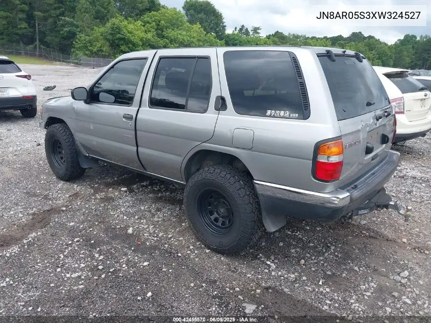 1999 Nissan Pathfinder Le/Se/Xe VIN: JN8AR05S3XW324527 Lot: 42455570