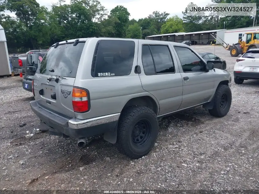 1999 Nissan Pathfinder Le/Se/Xe VIN: JN8AR05S3XW324527 Lot: 42455570