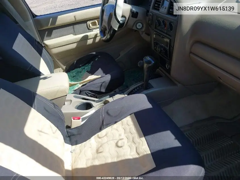 2001 Nissan Pathfinder Se VIN: JN8DR09YX1W615139 Lot: 42249828