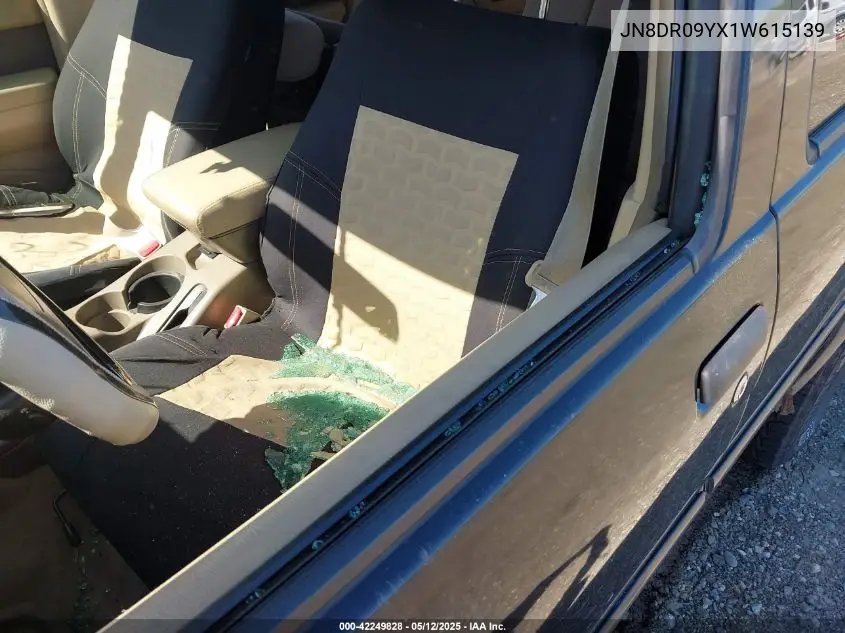 2001 Nissan Pathfinder Se VIN: JN8DR09YX1W615139 Lot: 42249828