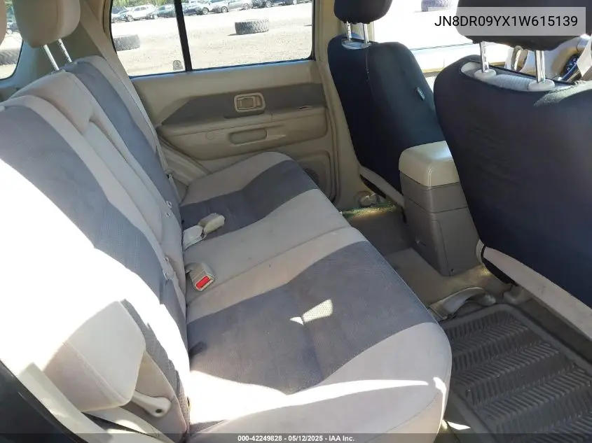 2001 Nissan Pathfinder Se VIN: JN8DR09YX1W615139 Lot: 42249828
