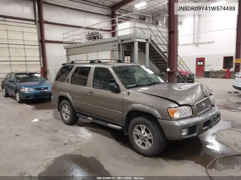 2001 Nissan Pathfinder Se VIN: JN8DR09Y41W574488 Lot: 42466181