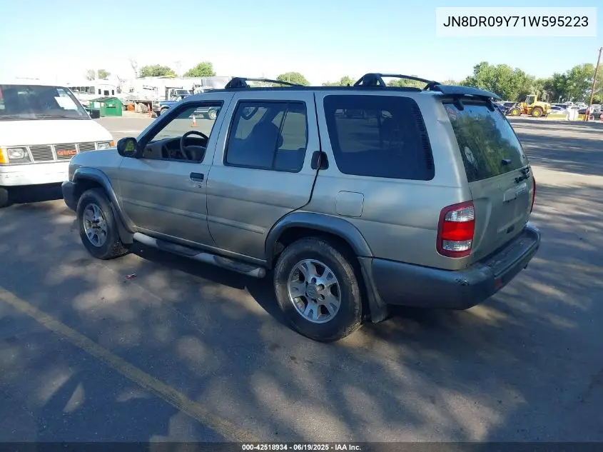 2001 Nissan Pathfinder Se VIN: JN8DR09Y71W595223 Lot: 42518934