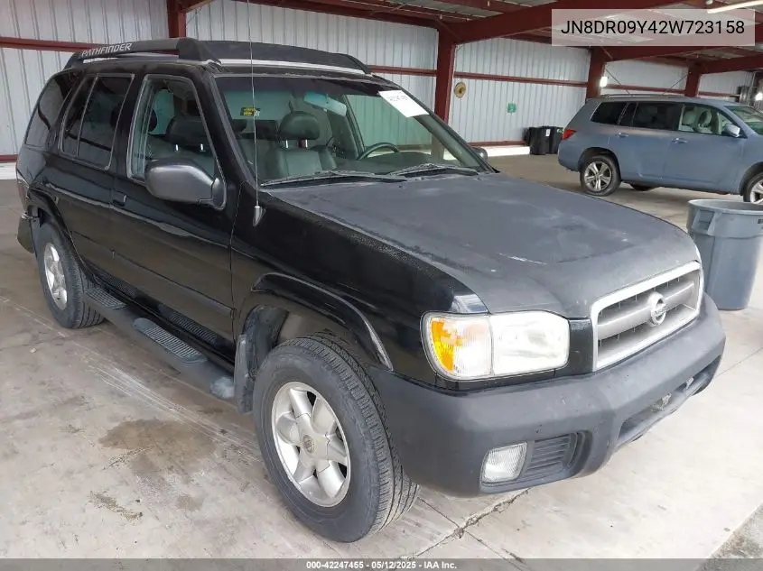 2002 Nissan Pathfinder Se VIN: JN8DR09Y42W723158 Lot: 42247455