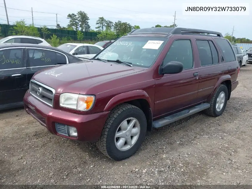 2002 Nissan Pathfinder Se VIN: JN8DR09Y32W733079 Lot: 42256269