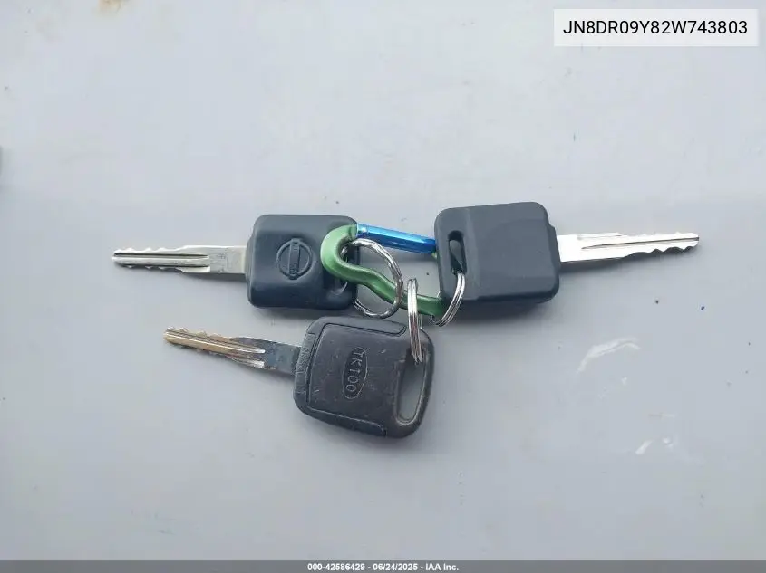 JN8DR09Y82W743803 2002 Nissan Pathfinder Se