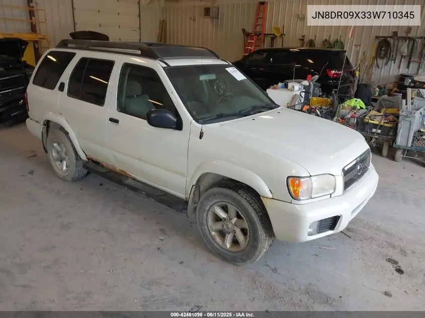 2003 Nissan Pathfinder Se VIN: JN8DR09X33W710345 Lot: 42461096