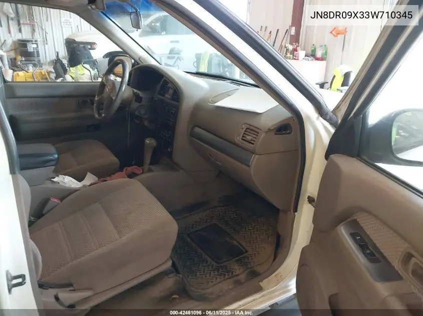 2003 Nissan Pathfinder Se VIN: JN8DR09X33W710345 Lot: 42461096