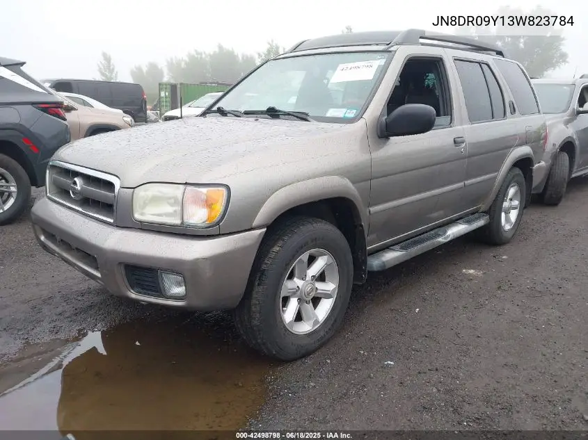 2003 Nissan Pathfinder Se VIN: JN8DR09Y13W823784 Lot: 42498798
