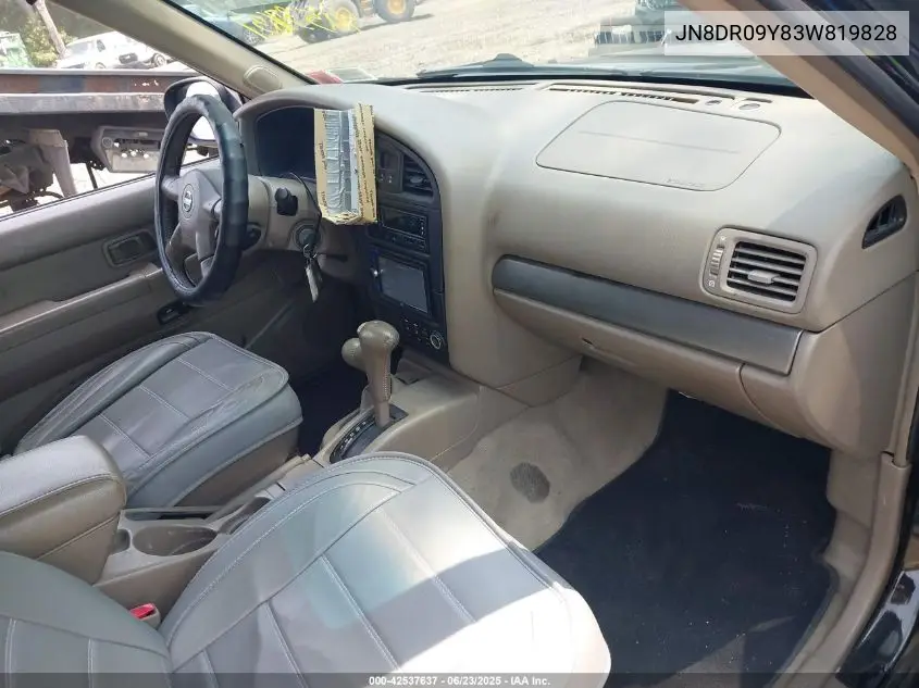 2003 Nissan Pathfinder Se VIN: JN8DR09Y83W819828 Lot: 42537637