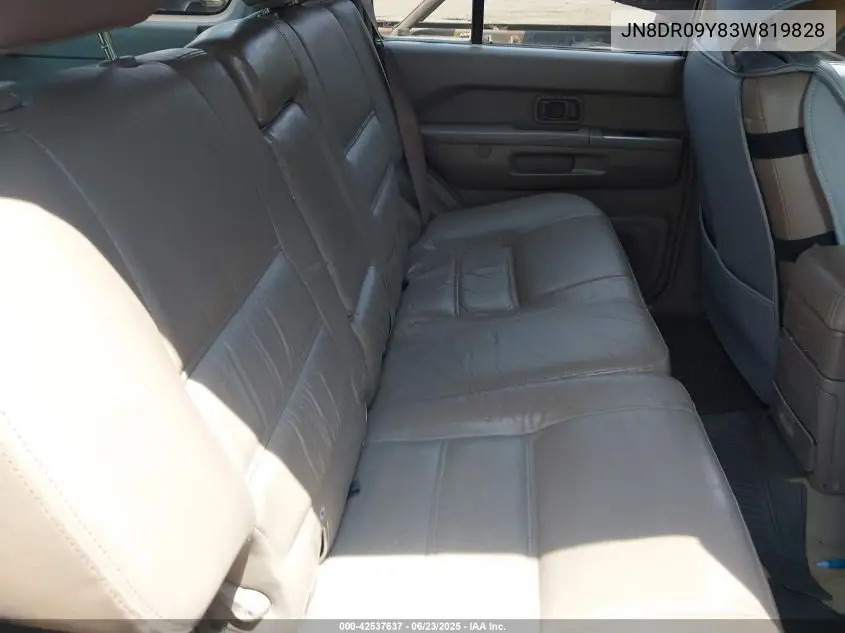 2003 Nissan Pathfinder Se VIN: JN8DR09Y83W819828 Lot: 42537637